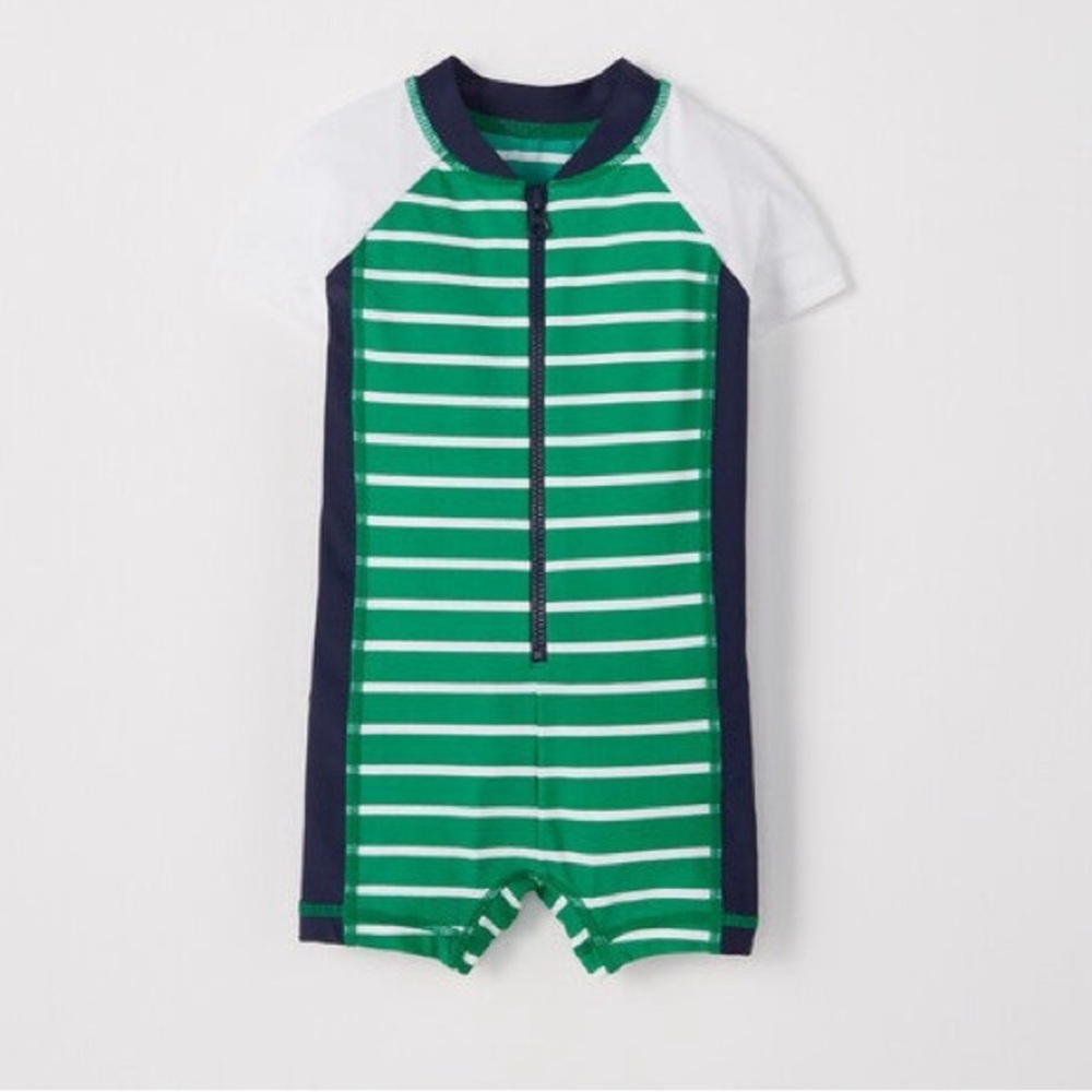 Hanna Andersson Toddler baby Rash Guard 3/6m